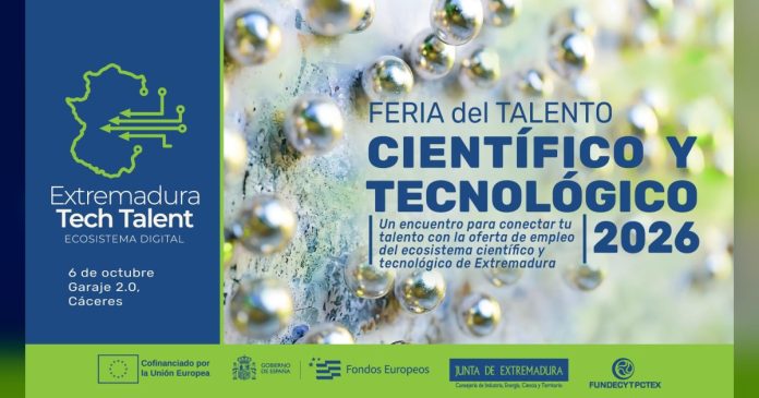 La Feria Extremadura Tech Talent se celebra el 6 de octubre en Caceres