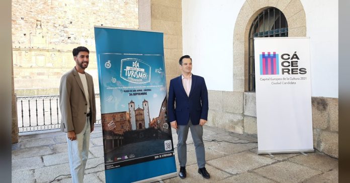 La Junta celebra en Cáceres el Día Mundial del Turismo 2026 con rutas, visitas guiadas, talleres infantiles, experiencias gastronómicas, teatro y música