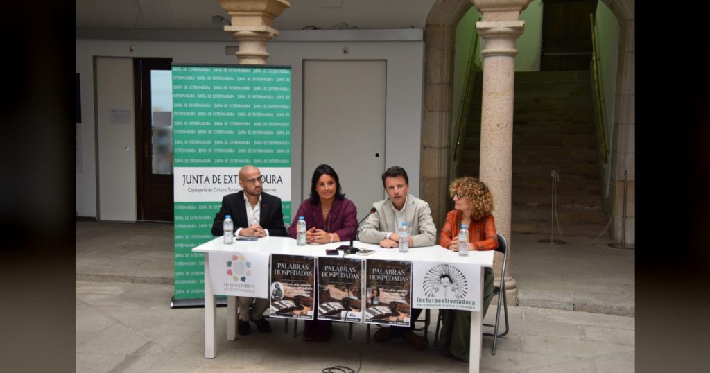 'Palabras hospedadas' llevará a 65 autores extremeños a la Red de Hospederías de Extremadura