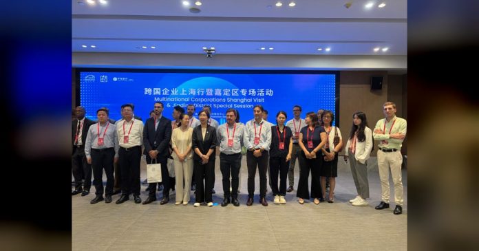 Santamaría conoce el parque tecnológico e industrial del distrito de Jiading (China) y aborda nuevas vías de colaboración con sus empresas