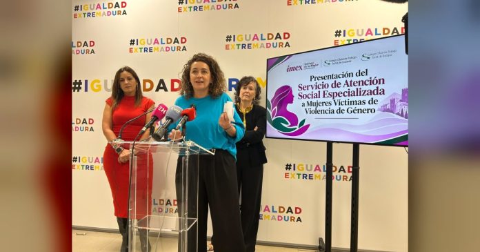 El Instituto de la Mujer de Extremadura pone en marcha un servicio de atención social especializada para mujeres víctimas de violencia de género