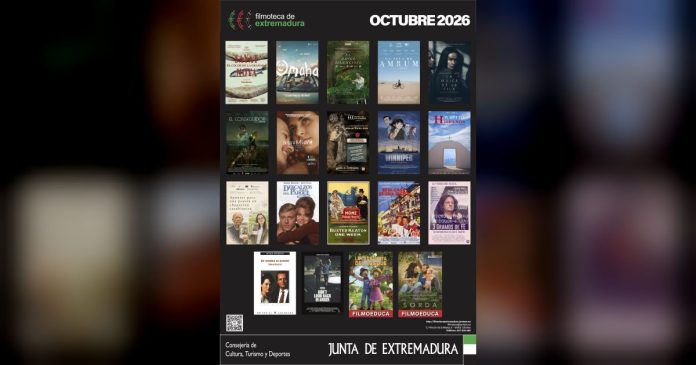 La Filmoteca de Extremadura programa 19 peliculas en octubre