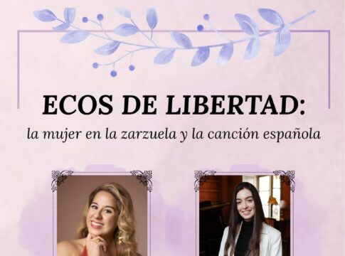 La Sala Trajano ofrece una velada lírica, a cargo de la soprano Mar Morán y la pianista Belén Castillo, que muestra el papel de la mujer en la zarzuela y la canción española