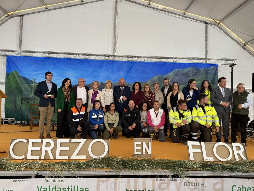 Victoria Bazaga destaca el impacto internacional del Cerezo en Flor como uno de los grandes escaparates turísticos de Extremadura