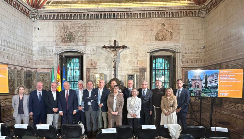 Vaquera subraya la importancia del diálogo y el consenso para consolidar los valores europeos de la democracia, la libertad y el Estado de Derecho