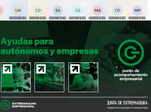 La Junta de Extremadura informa sobre ayudas de hasta el 50 % para la modernización de autónomos y pymes