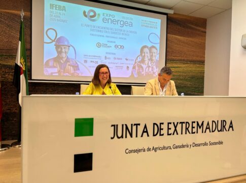 Mercedes Morán presenta la VIII edición de Expoenergea que abrirá sus puertas del 22 al 24 de abril en Badajoz