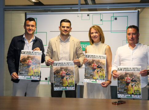 La Junta de Extremadura respalda la XIV Subida al Castillo de Burguillos del Cerro dentro del Circuito de Diversidad Urbana