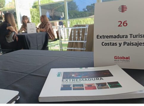 La Junta de Extremadura promociona el turismo de negocios e incentivos en el foro ‘Global Mice Forums Special Venues’ celebrado en Madrid