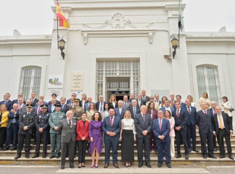 La presidenta de la Junta destaca el papel del Derecho en la democracia en el nombramiento de nuevos Académicos en Almendralejo