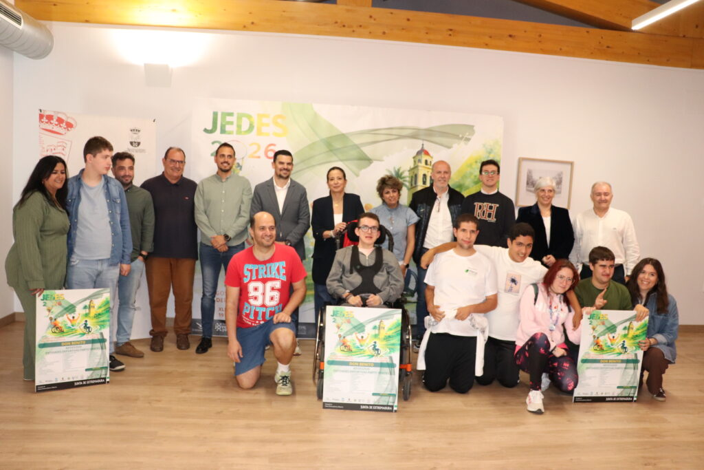 La convivencia final de los JEDES 2026 tendrá lugar en Don Benito del 19 al 22 de mayo