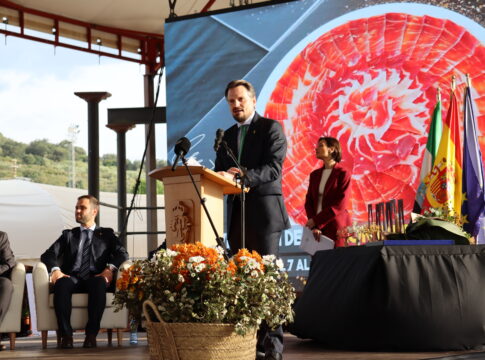 Abel Bautista reivindica en Jerez de los Caballeros la defensa del ibérico extremeño como «motor económico, identidad y orgullo para Extremadura»