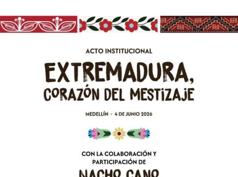 La Junta reivindica el legado universal de Extremadura y el valor del mestizaje con un acto institucional en Medellín