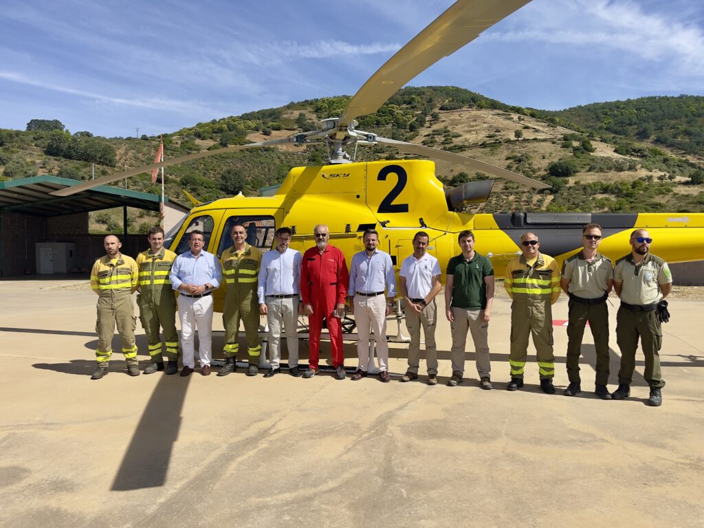 El Plan Infoex estrena un sistema de gestión de aeronaves diseñado a la carta