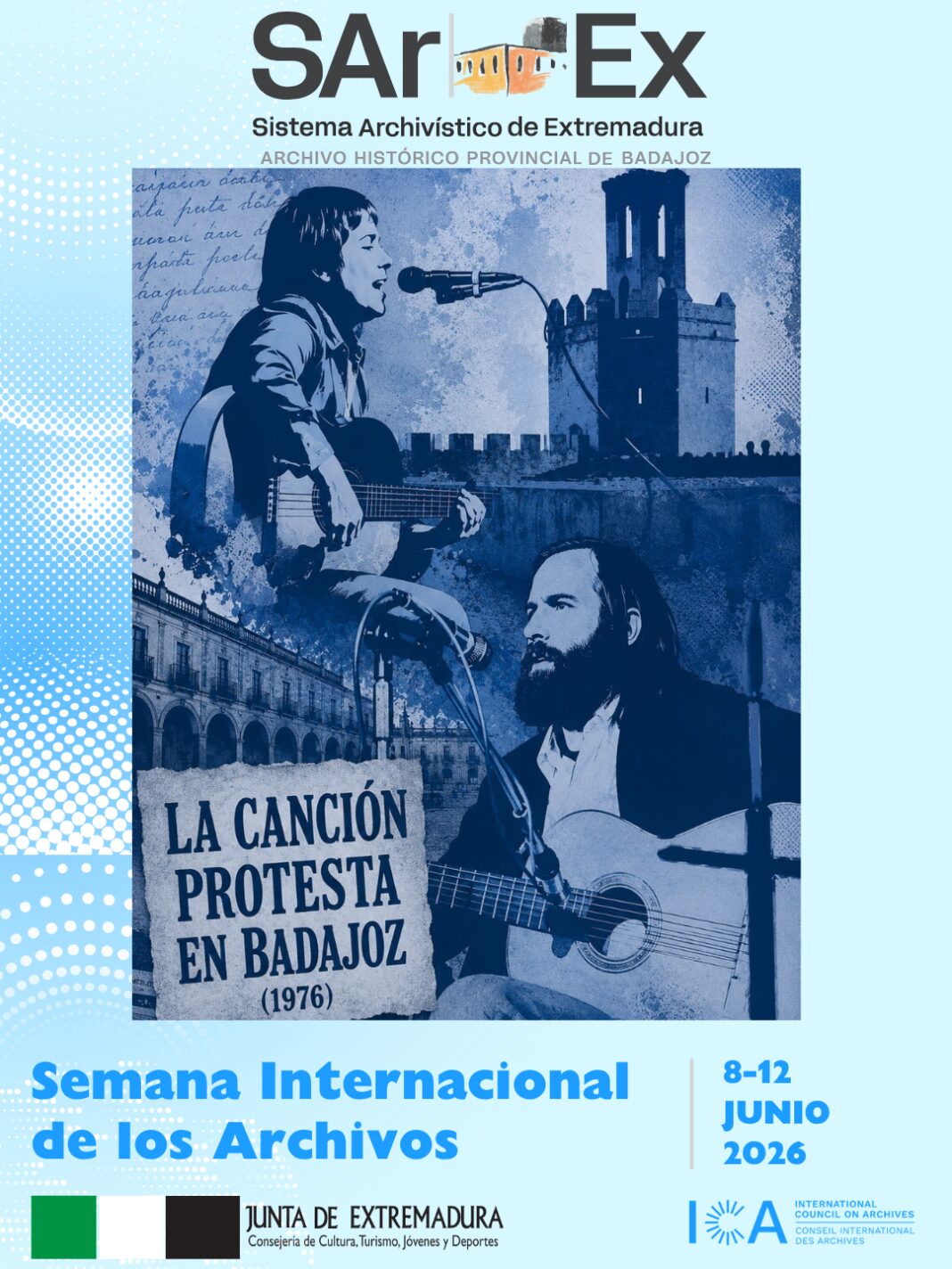 La Junta de Extremadura se suma a la conmemoración de la Semana Internacional de los Archivos con distintas actividades