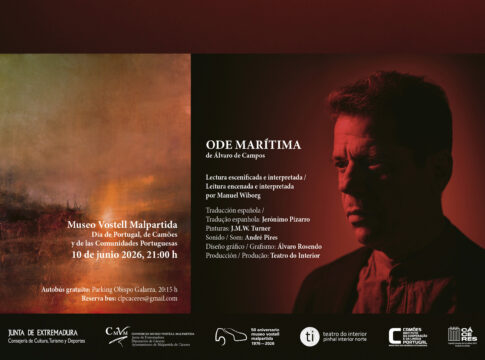 El Museo Vostell Malpartida celebra el día de Portugal con la lectura escenificada de ‘Ode Marítima’ interpretada por Manuel Wiborg
