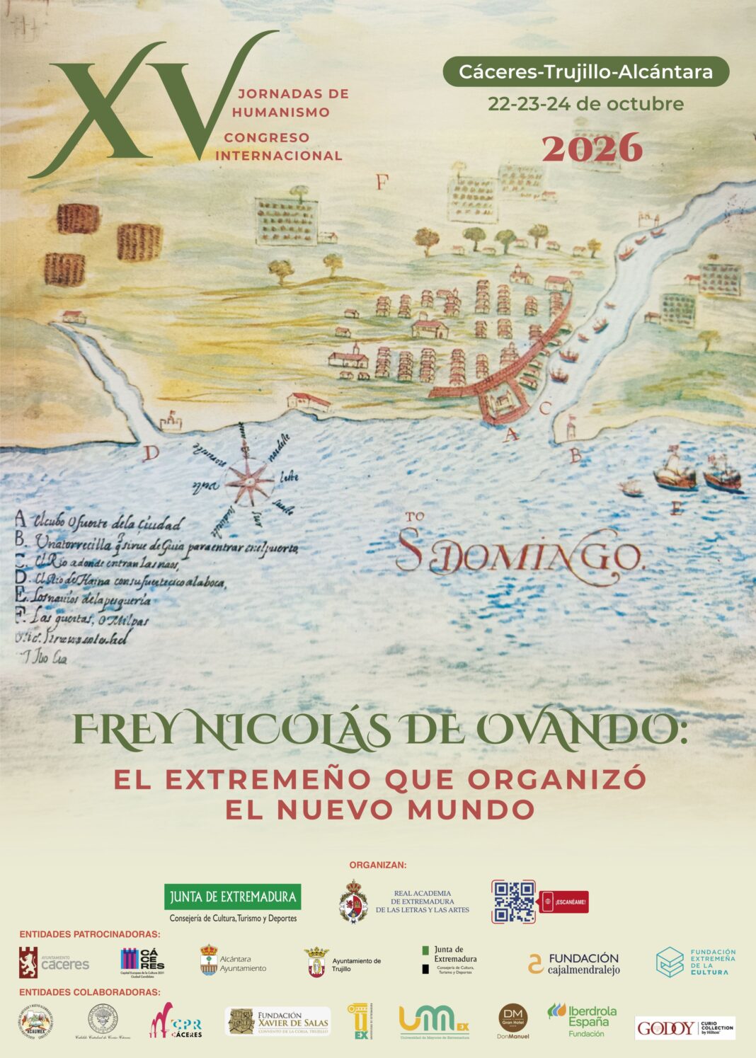 Un Congreso Internacional analizará el protagonismo del extremeño Nicolás de Ovando en la configuración de la América hispana