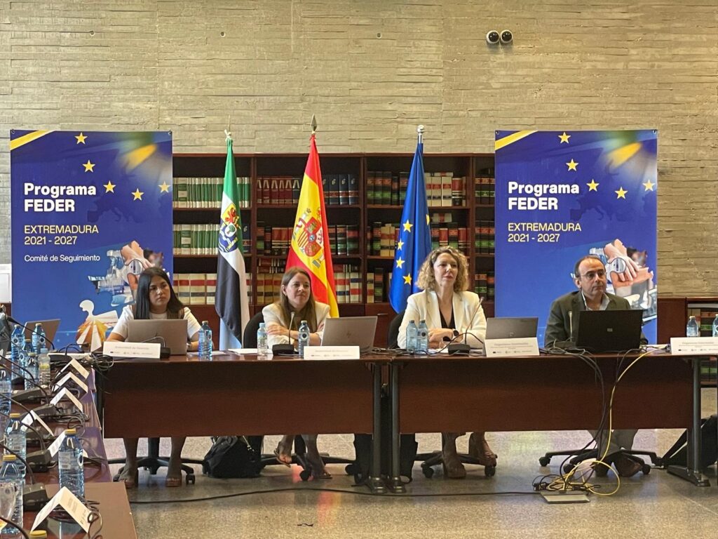 El Programa FEDER Extremadura 2021-2027 ya ha seleccionado el 75,1 por ciento de sus fondos para impulsar la transformación de la región