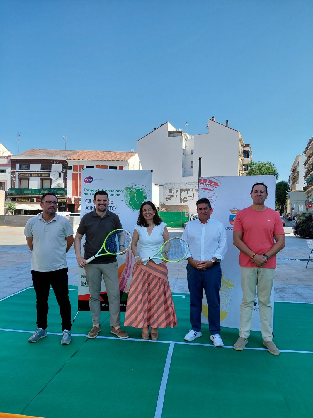 La Junta apoya la celebración del X Torneo Internacional de Tenis Femenino ‘Ciudad de Don Benito’, puntuable para el ranking mundial