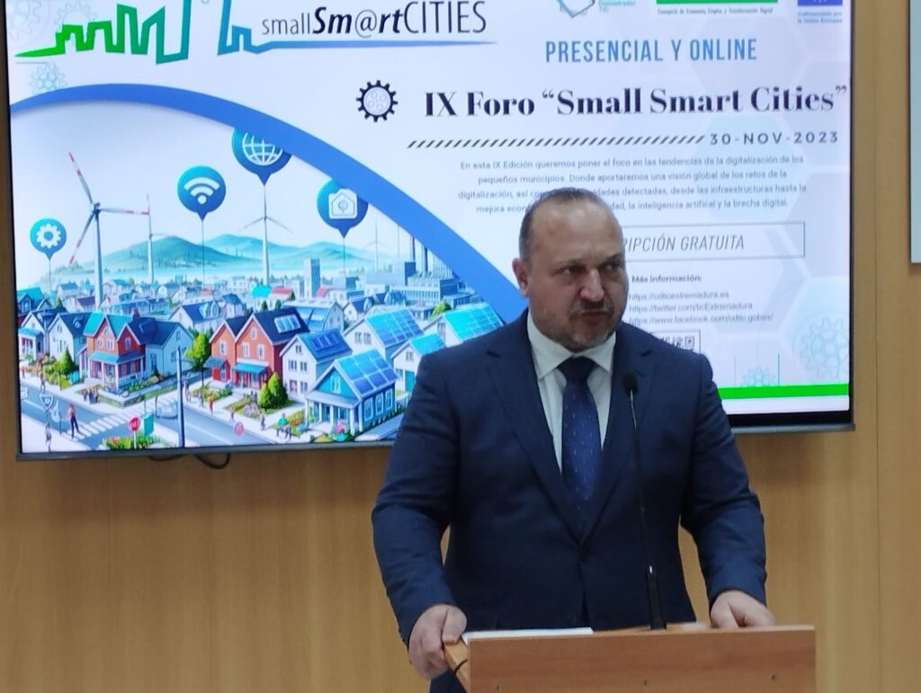 La Junta apuesta por el desarrollo inteligente de los pueblos en la presentación de la IX edición del Foro Small Smart Cities