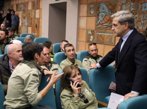 El consejero Ignacio Higuero apela a la corresponsabilidad en el mantenimiento de las líneas eléctricas para evitar incendios forestales