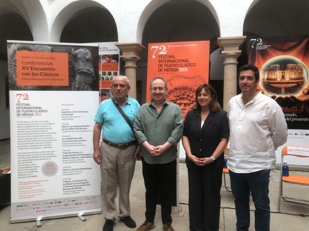 ‘Encuentro con los clásicos’ muestra la vertiente académica de las obras que se representan en el Festival de Mérida