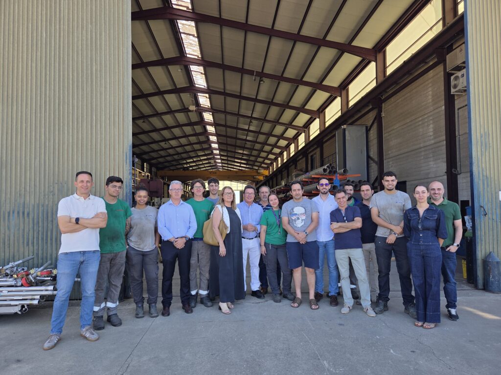Guillermo Santamaría destaca los resultados del Programa Pasarela Empresa en la formación de soldadores y caldereros para la industria