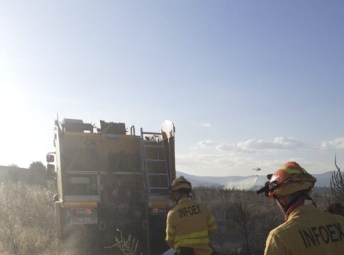 El Infoex interviene en 23 incendios forestales durante la última semana
