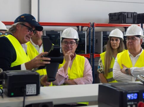 La Junta de Extremadura destaca el potencial industrial y tecnológico de ARMMO Defense Technologies en Zafra