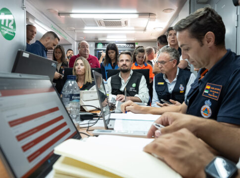 Se mantiene la situación operativa 2 del Plan Infocaex y el nivel 2 del Infoex en el incendio de Las Hurdes