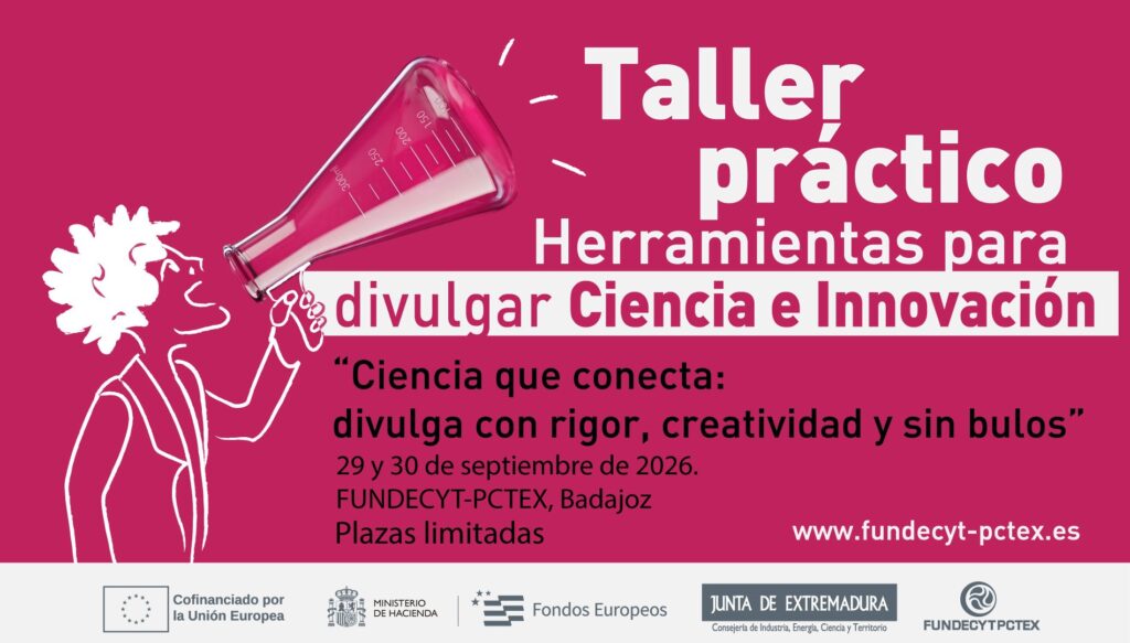 FUNDECYT-PCTEX organiza un taller práctico para mejorar la comunicación científica dirigido a investigadores y profesionales de la innovación